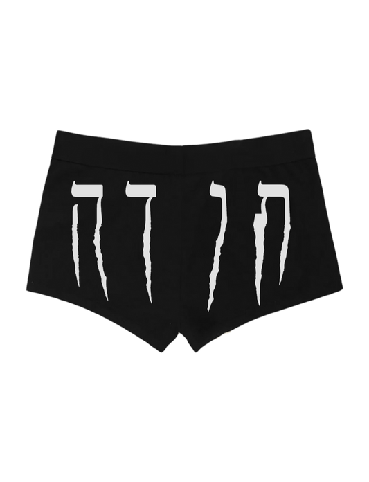 TODA BLACK MICRO SHORTS