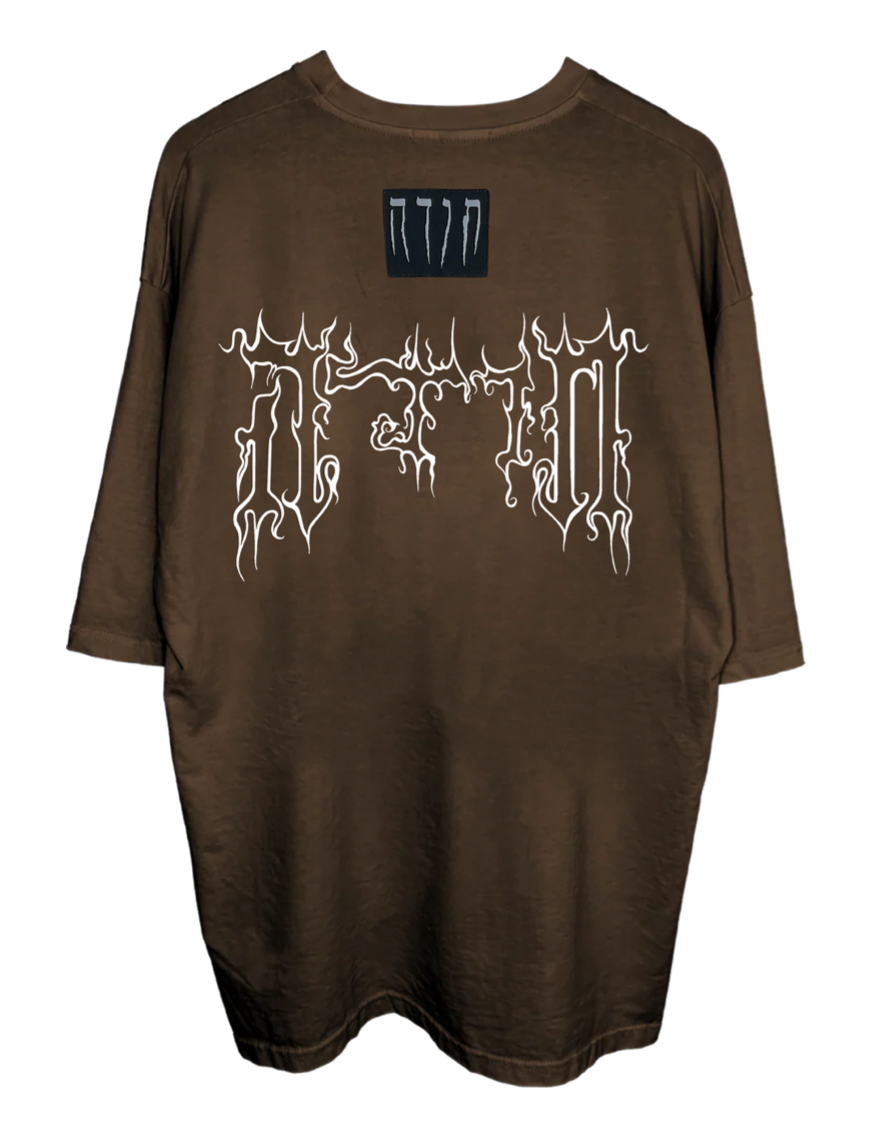 HEAVY TRIBAL OVERSIZED T SHIRT