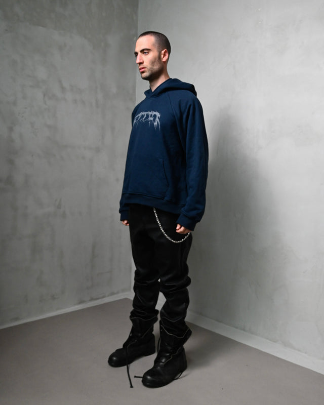 METAL LOGO HOODIE