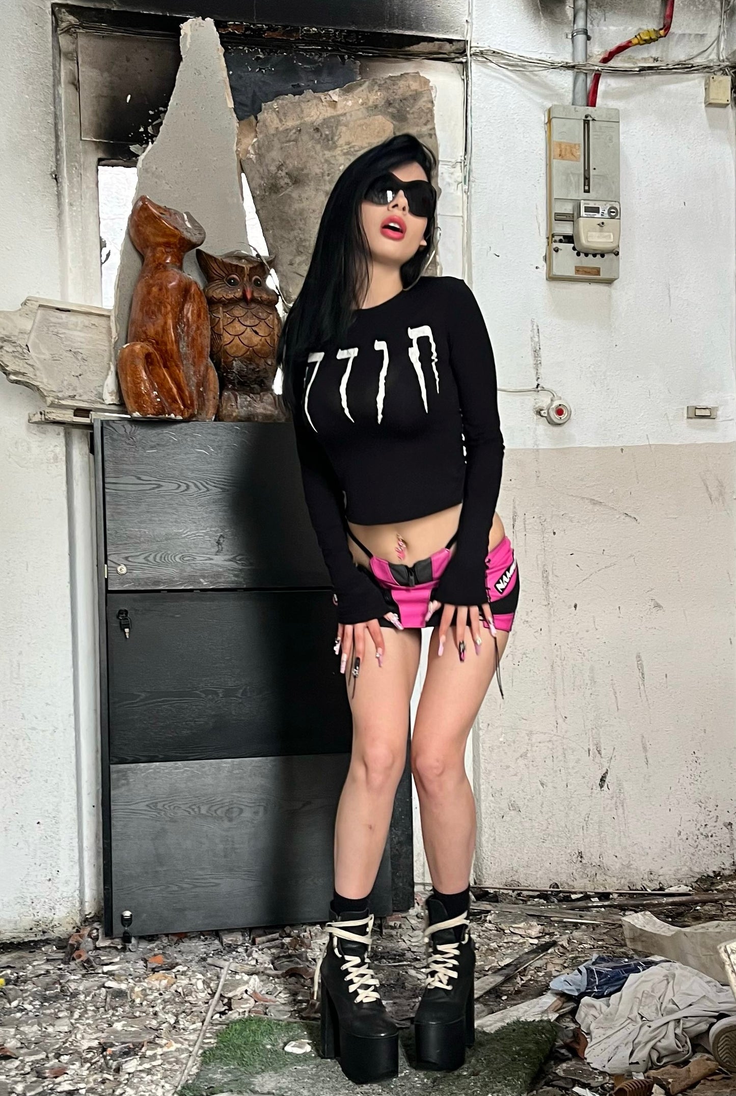 BIG LOGO LONG SLEEVE BABY T