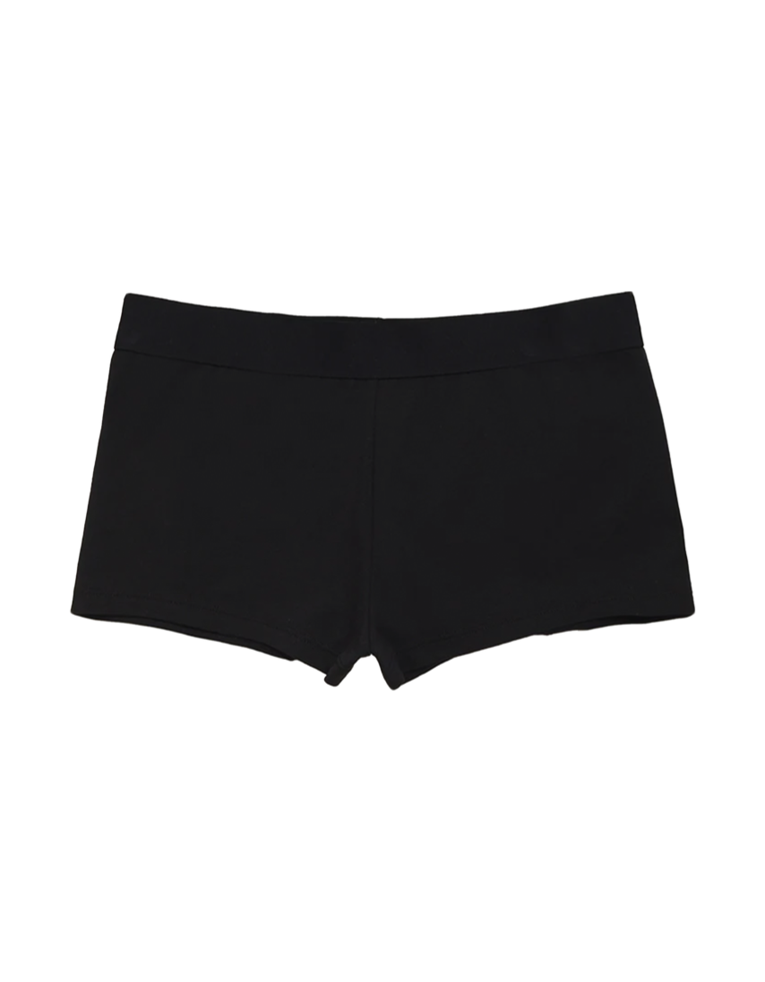 TODA BLACK MICRO SHORTS