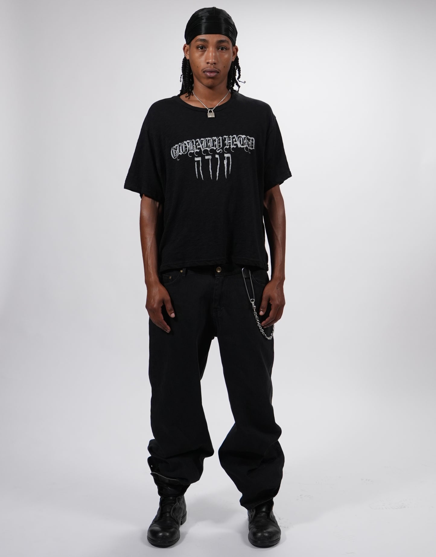 GLOBALLY HATED LINEN T-SHIRT