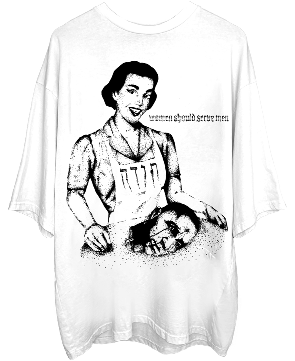 WOMEN SHOULD SERVE MEN OVERSIZED T-SHIRT