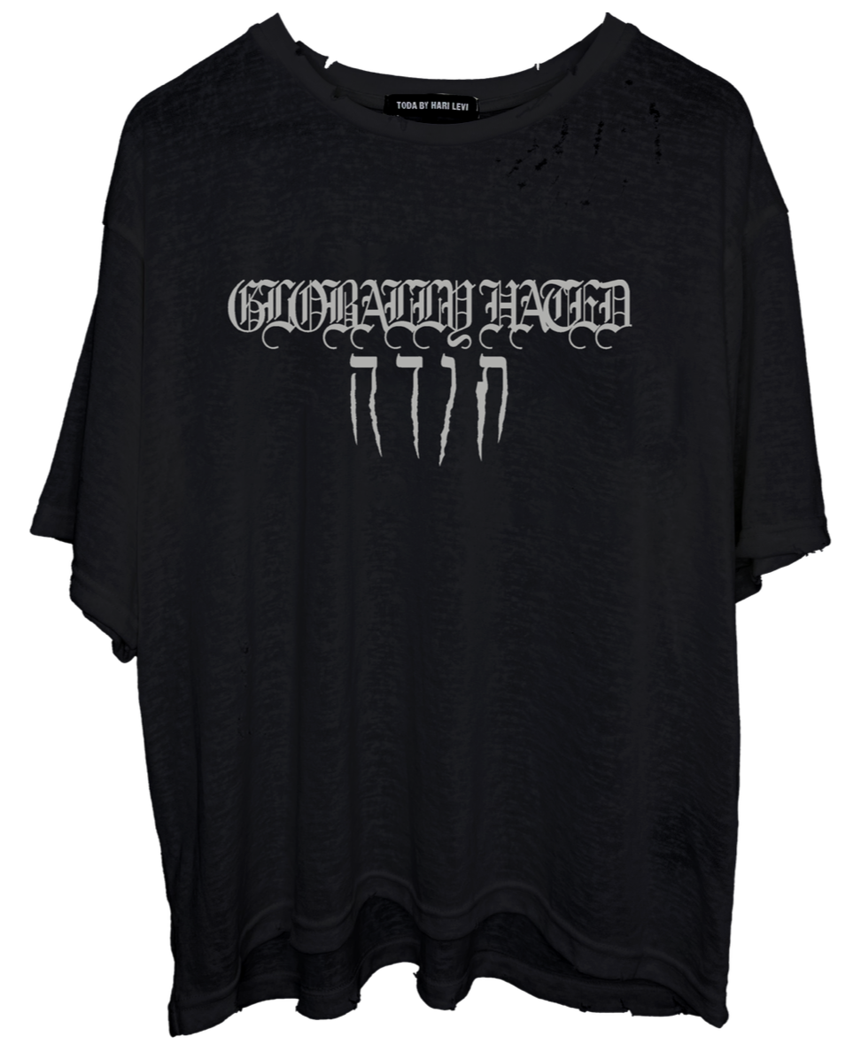 GLOBALLY HATED LINEN T-SHIRT