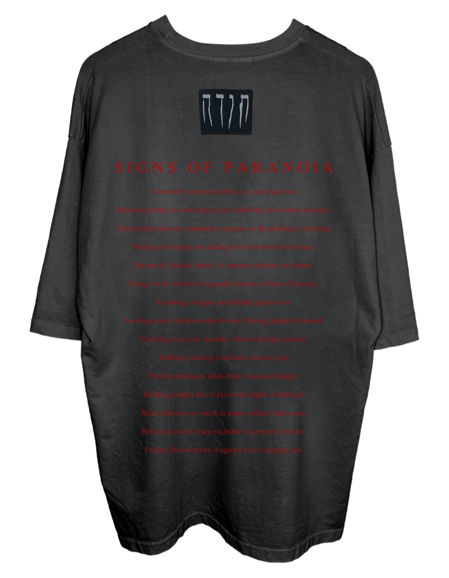 PARANOIA OVERSIZED T SHIRT