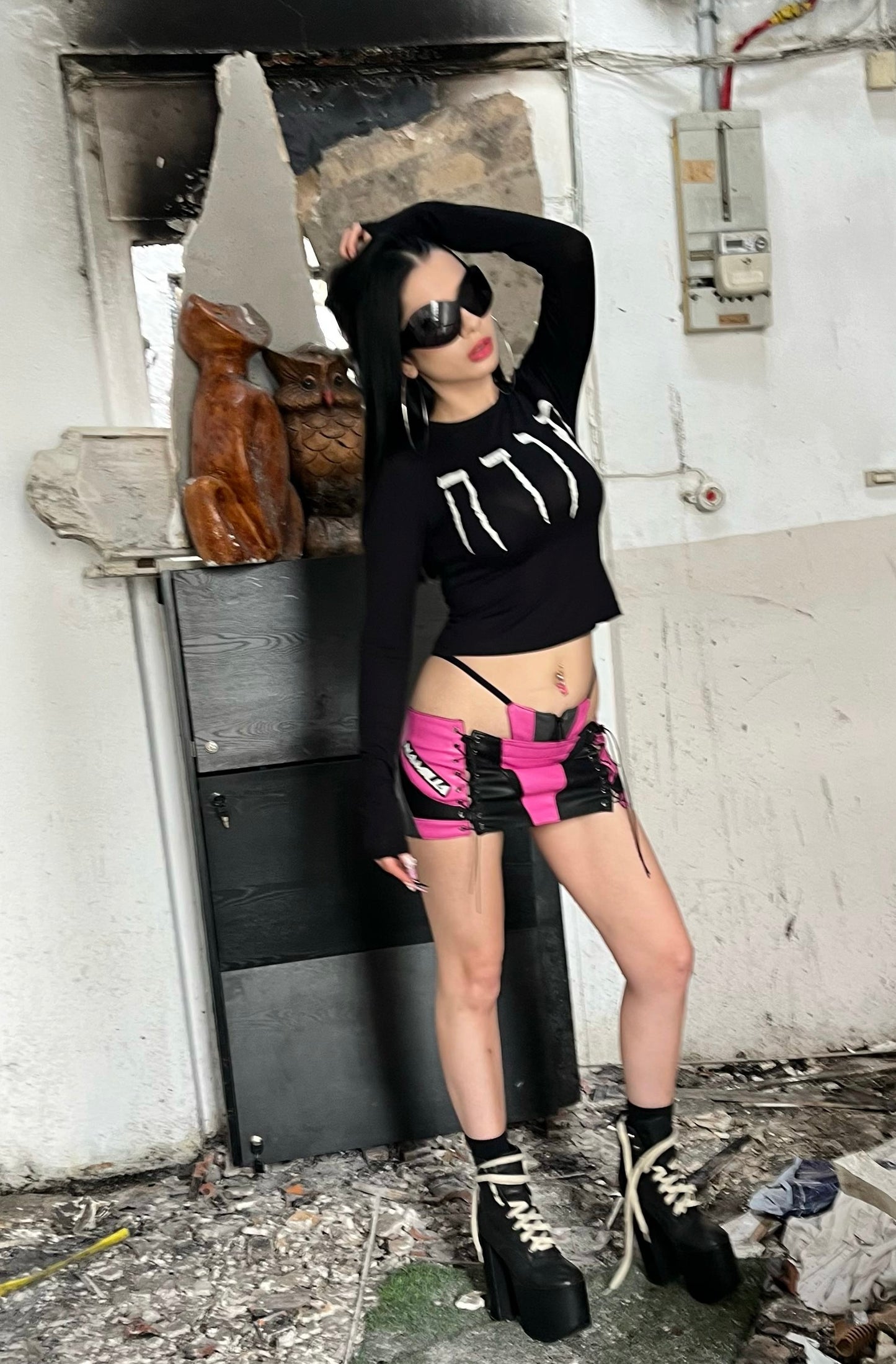 BIG LOGO LONG SLEEVE BABY T