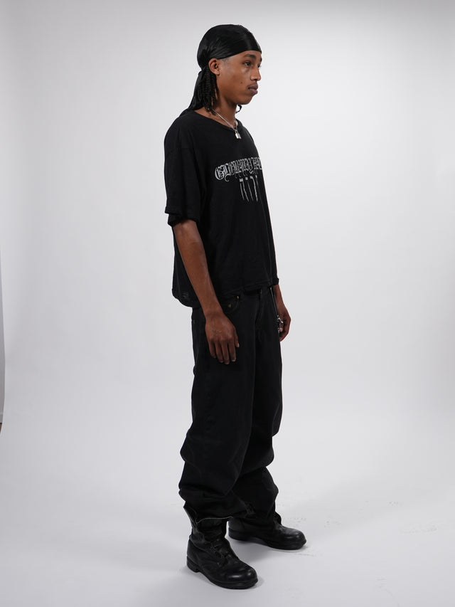 GLOBALLY HATED LINEN T-SHIRT