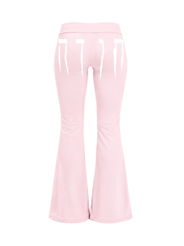 PINK LOW RISE SWEATPANTS