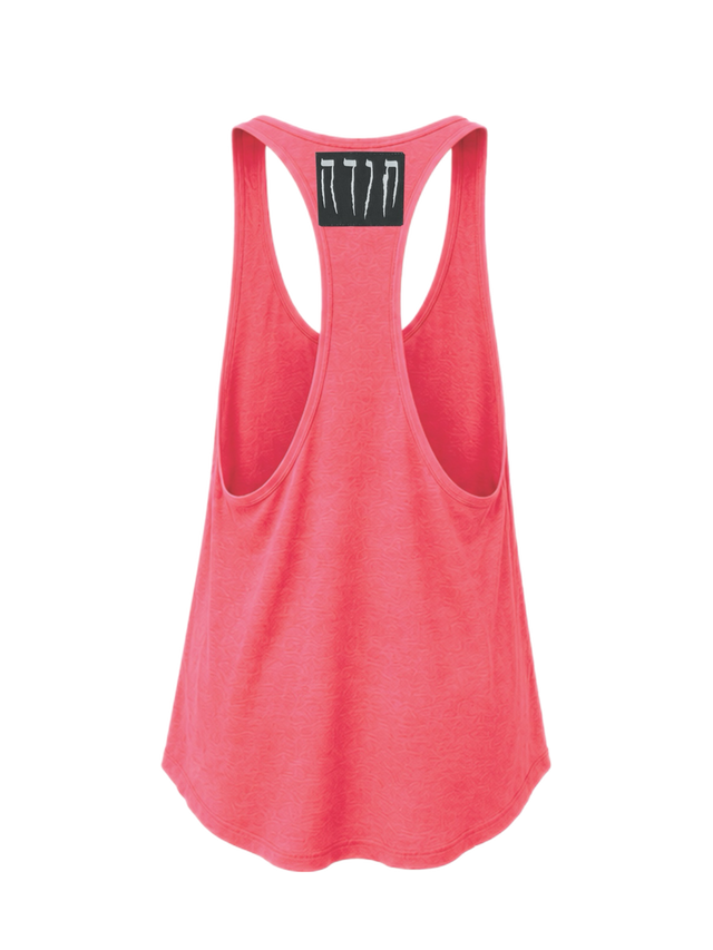 PINK RACERBACK TANK TOP