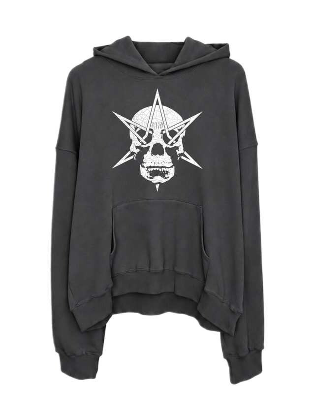DEAD STAR OVERSIZED HOODIE