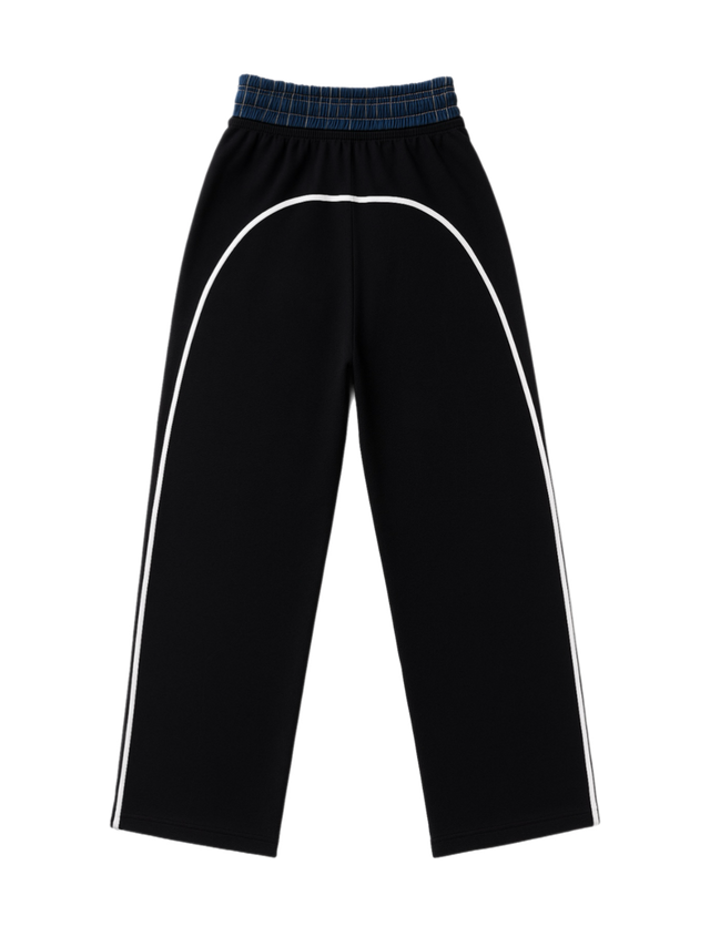 TODA BIG BOXER STRIP SWEATPANTS