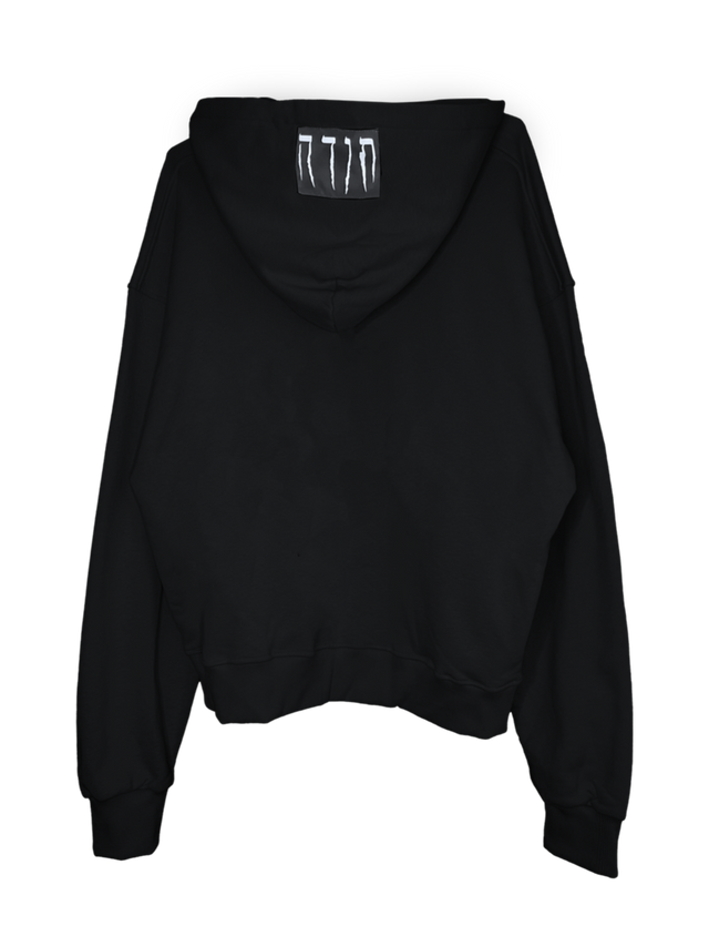 TODA BLACK OVERSIZED HOODIE