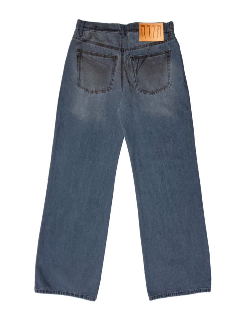 DIRT HAND PAINTED JEANS