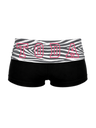 ZEBRA FOLD-OVER SHORTS