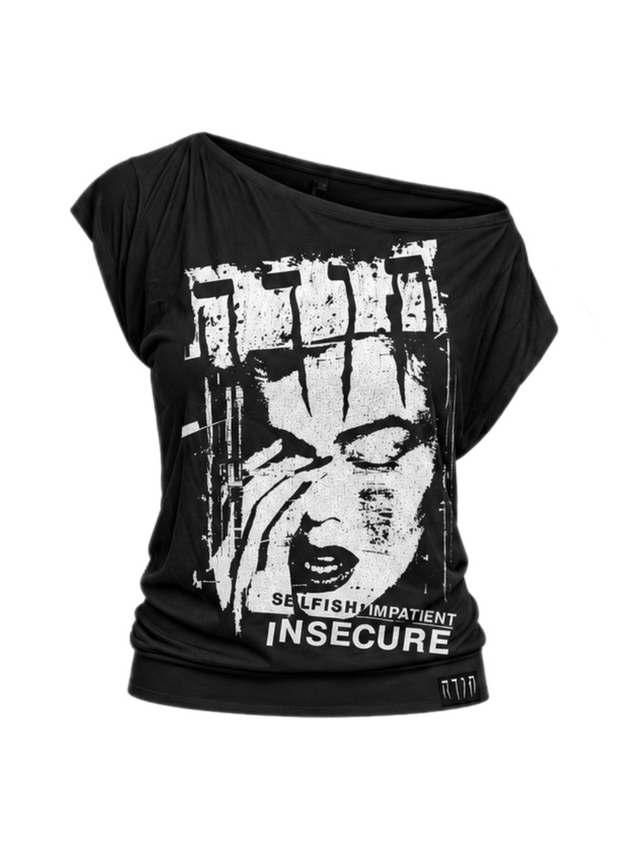 INSECURE SLASHED BACK TOP