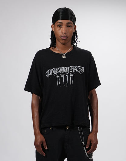 GLOBALLY HATED LINEN T-SHIRT