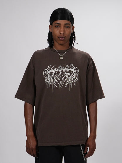 DEATH METAL OVERSIZED T SHIRT