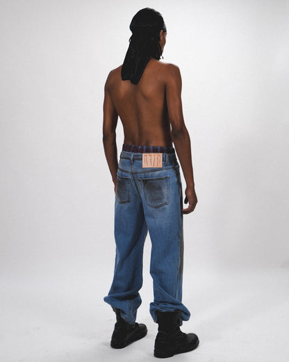 DIRT HAND PAINTED JEANS