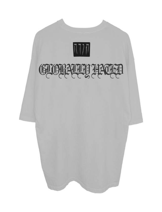 TODA LIGHT GREY OVERSIZED T-SHIRT