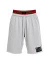 GREY BOXER SWEATPANTS SHORTS