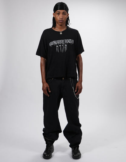 GLOBALLY HATED LINEN T-SHIRT