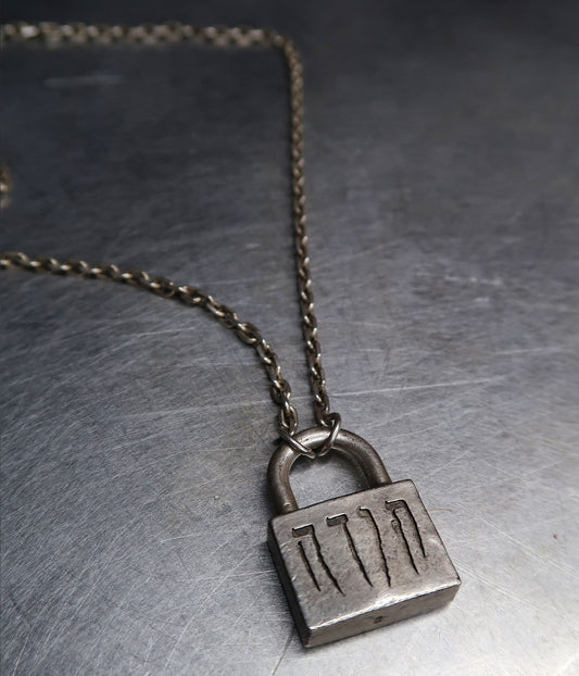 STERLING SILVER TODA LOCK CHAIN