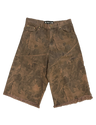 TODA TREE CAMO BAGGY JORTS