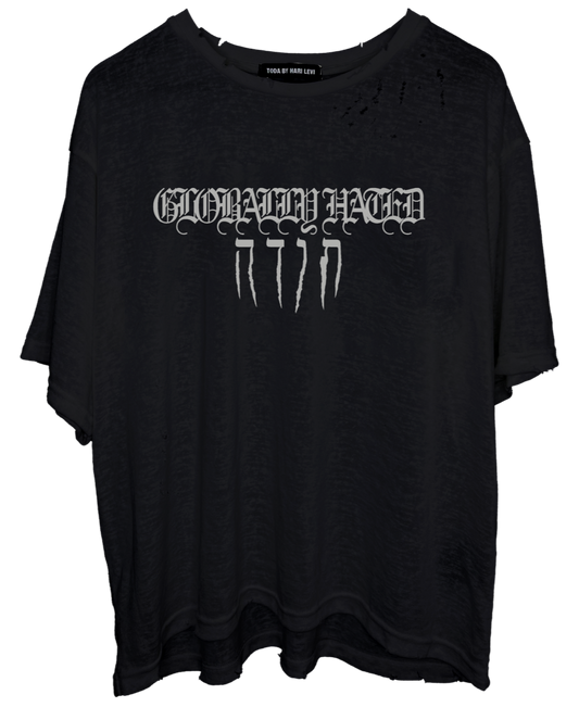 GLOBALLY HATED LINEN T-SHIRT