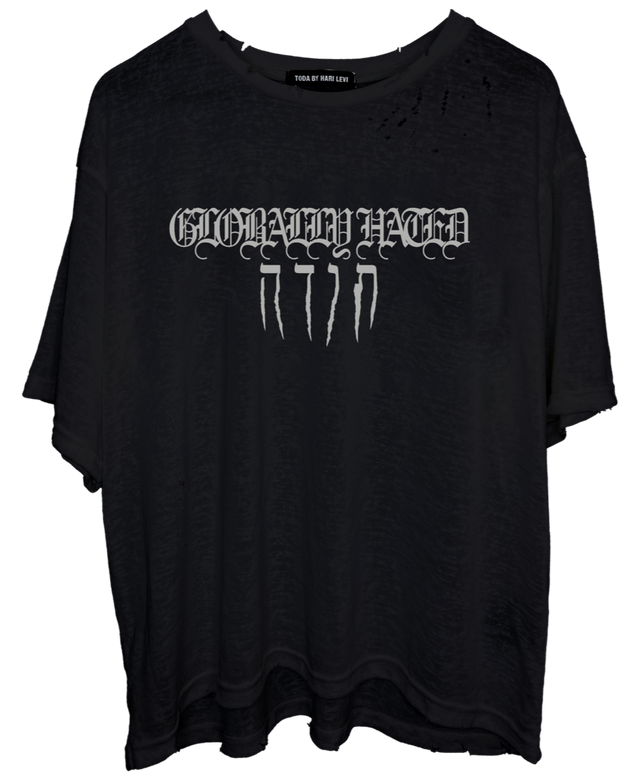 GLOBALLY HATED LINEN T-SHIRT