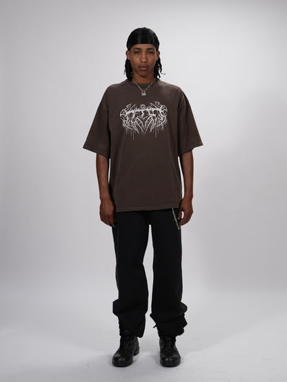 DEATH METAL OVERSIZED T SHIRT