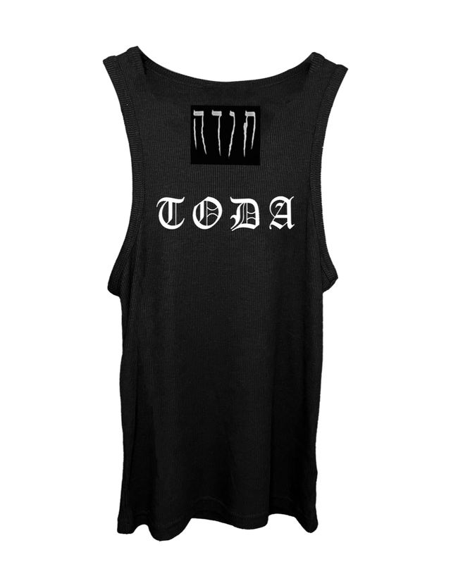 MENS TATTOO BLACK TANK TOP