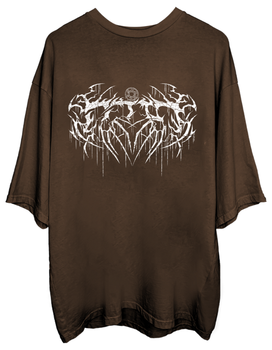 DEATH METAL OVERSIZED T SHIRT