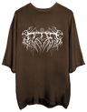 DEATH METAL OVERSIZED T SHIRT