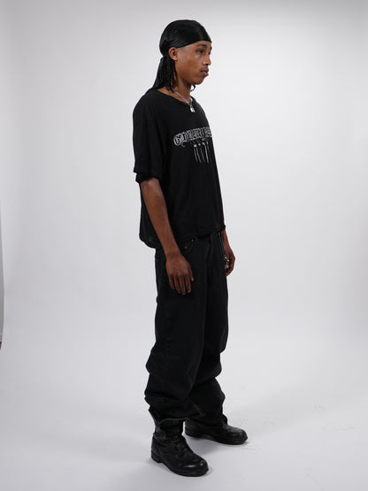 GLOBALLY HATED LINEN T-SHIRT