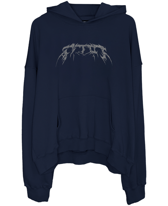 METAL LOGO HOODIE