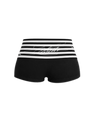 STRIPED FOLD-OVER SHORTS