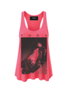 PINK RACERBACK TANK TOP