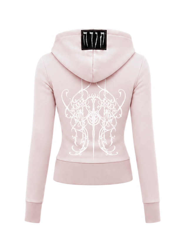 BABY PINK MICRO HOODIE