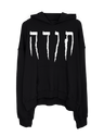 TODA BLACK OVERSIZED HOODIE