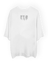 TODA WHITE OVERSIZED LOGO T-SHIRT