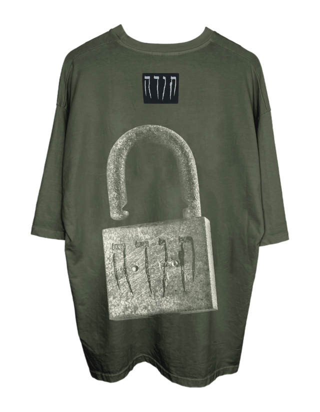 LOCK OVERSIZED T-SHIRT