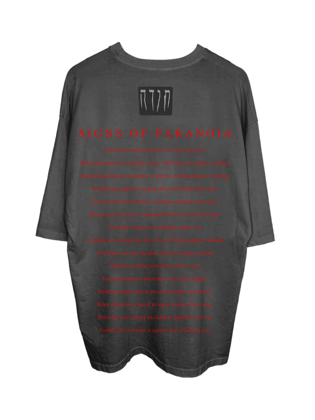 PARANOIA OVERSIZED T SHIRT