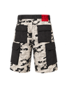 CAMOUFLAGE BAGGY CARGO SHORTS