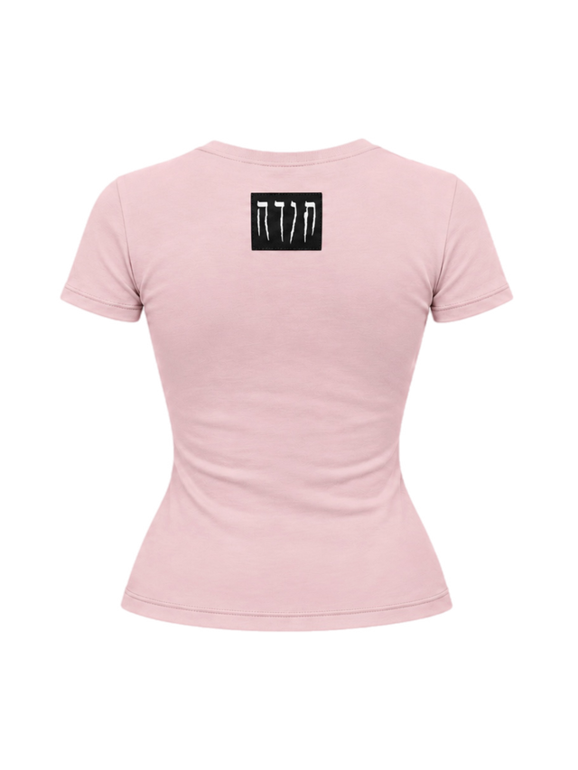 PINK SKULL BABY-T