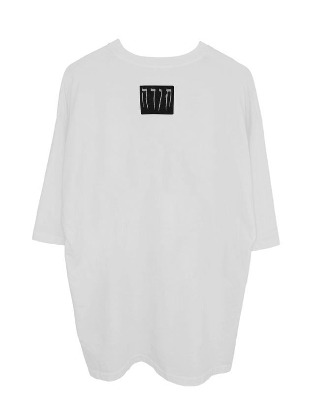 TODA WHITE ESSENTIAL OVERSIZED T-SHIRT