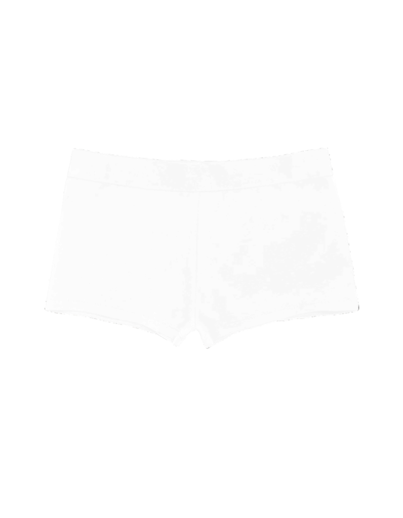 TODA WHITE MICRO SHORTS