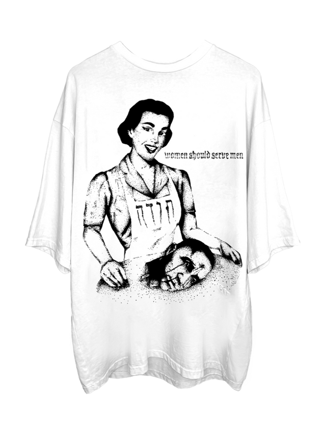 WOMEN SHOULD SERVE MEN OVERSIZED T-SHIRT