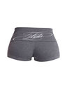 GREY SPORT FOLD-OVER SHORTS