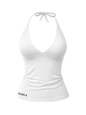 TODA WHITE HALTER TOP