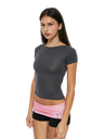 GREY OPEN BACK BABY T